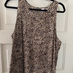 Old Navy Leopard Top